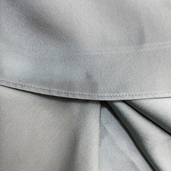 Fame and Partners Strappy Draped Rosabel Gown Green Maxi Dress Size 4 US - Picture 9 of 12